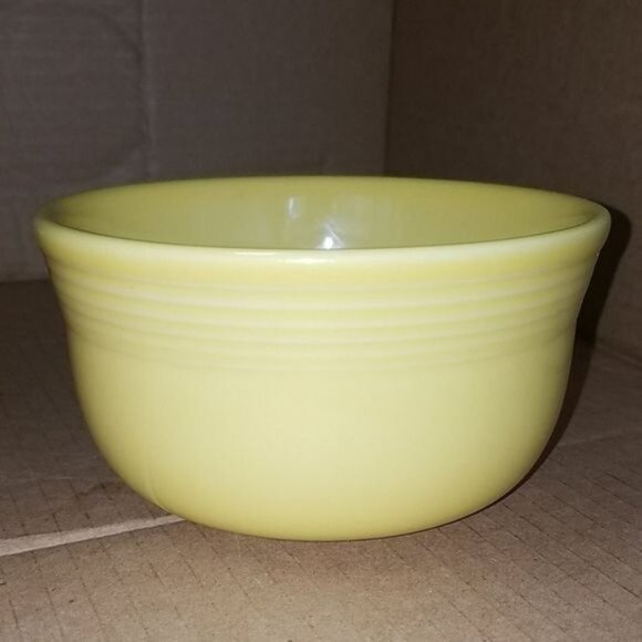 Fiestaware Fiesta CERAMIC Gusto Bowl Dish CONTAINER Sunflower Yellow - Picture 8 of 9